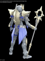 Bandai 30mf model kit Liber Bishop pvc 14 cm
