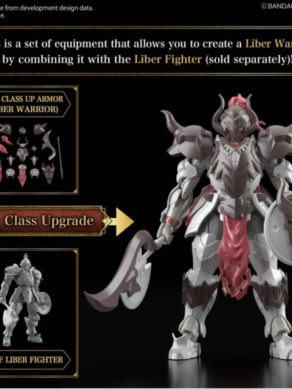 Bandai 30mf Liber Warrior model kit pvc 14 cm