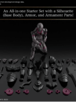 Bandai 30mf Rosan Knight model kit pvc
