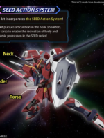 Bandai Gundam Hg Gundam Immortal Justice 1/144 model kit