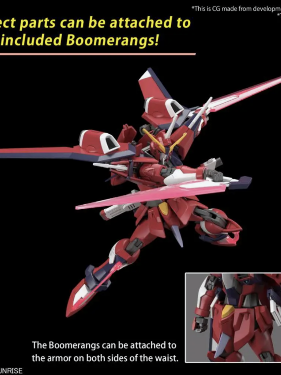 Bandai Gundam Hg Gundam Immortal Justice 1/144 model kit