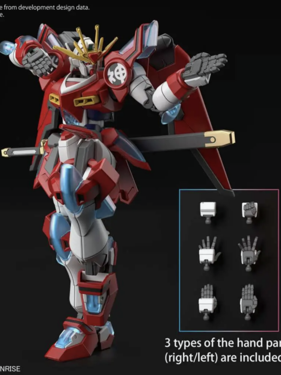 Bandai Gundam Hg Gundam Shin Burning 1/144 model kit