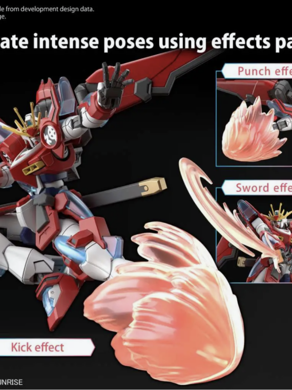 Bandai Gundam Hg Gundam Shin Burning 1/144 model kit