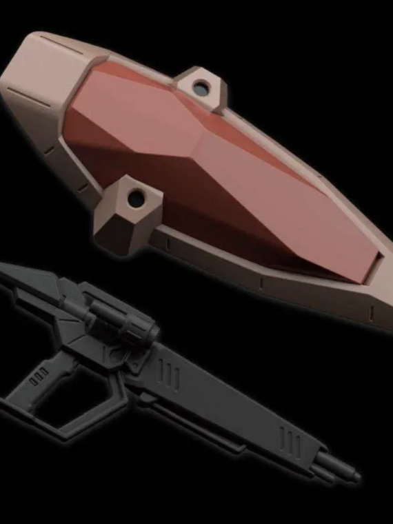Bandai Gundam Hg Messer 1/144 model kit
