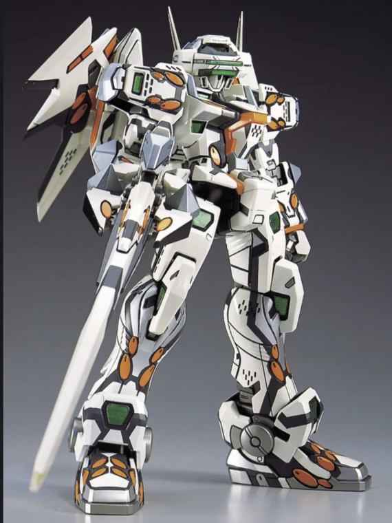 Hasegawa Virtual On Vr-747 Temjin Type A8 1/100 model kit pvc 15cm