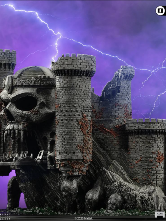 Iron Studios Masters Of The Universe 2026 Grayskull Castle Icons Statue resina 33 cm