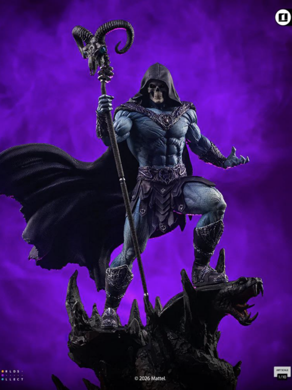 Iron Studios Masters Of The Universe 2026 Skeletor 1/10 Statue resina 30 cm