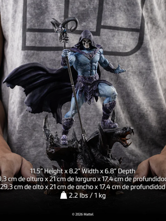Iron Studios Masters Of The Universe 2026 Skeletor 1/10 Statue resina 30 cm