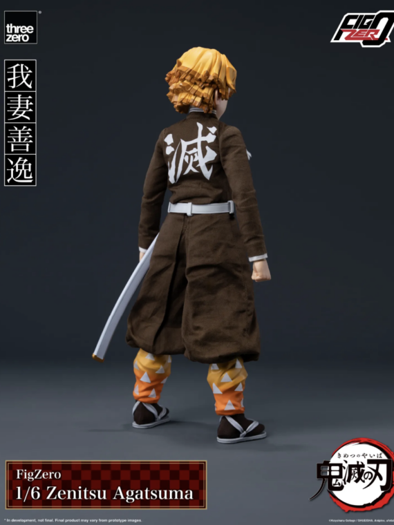 Threezero Demon Slayer Zenitsu Agatsuma 1/6 Figure action figure doll 27 cm