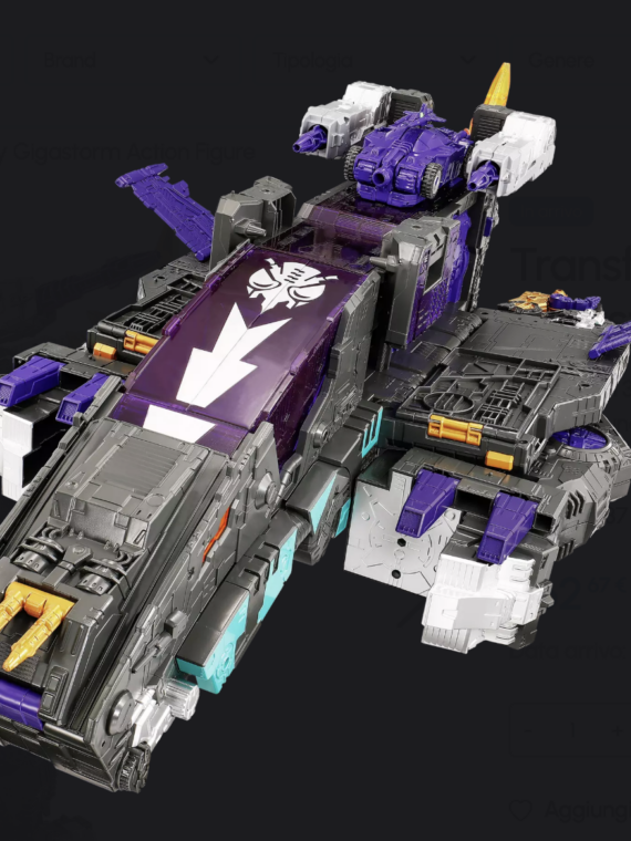 Takara Tomy Transformers Takara Tomy Gigastorm Action Figure robot trasformabile