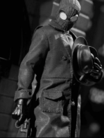 Hell Cat Spiderman Noir Spiderman action figure 1/12 pvc,stoffa