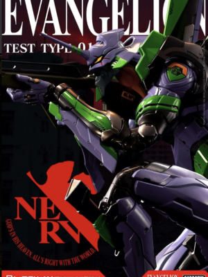 Blitzway Carbotix Neon Genesis Evangelion Eva 01 test type action figure abs/metallo 33 cm