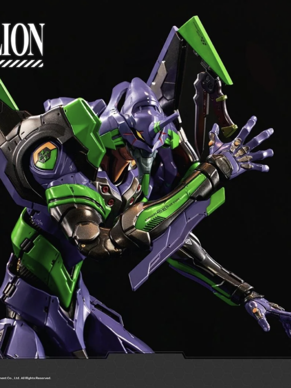 Blitzway Carbotix Neon Genesis Evangelion Eva 01 test type action figure abs/metallo 33 cm