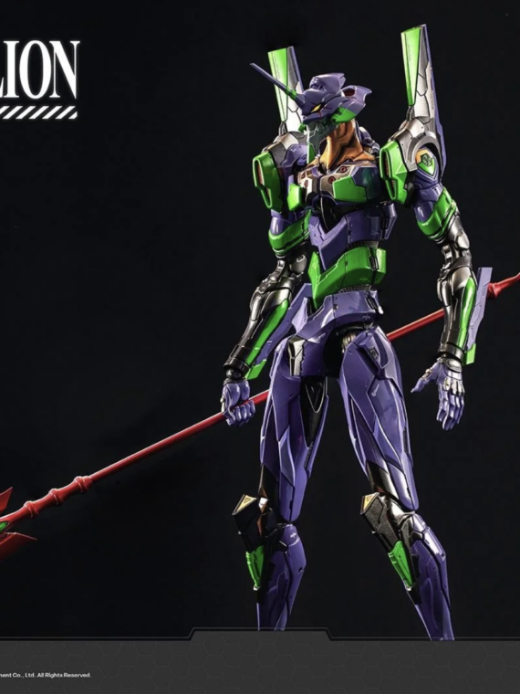 Blitzway Carbotix Neon Genesis Evangelion Eva 01 test type action figure abs/metallo 33 cm