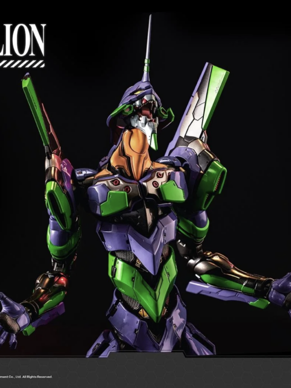 Blitzway Carbotix Neon Genesis Evangelion Eva 01 test type action figure abs/metallo 33 cm