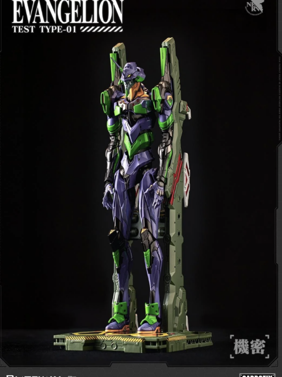 Blitzway Carbotix Neon Genesis Evangelion Eva 01 test type action figure abs/metallo 33 cm