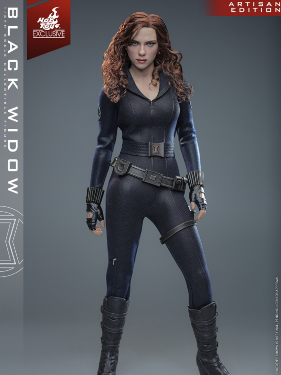 Hot Toys Iron Man 2 Black Widow Artisan Version action figure doll 1/6 28 cm