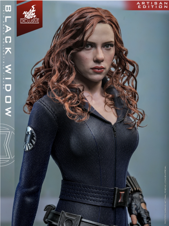 Hot Toys Iron Man 2 Black Widow Artisan Version action figure doll 1/6 28 cm
