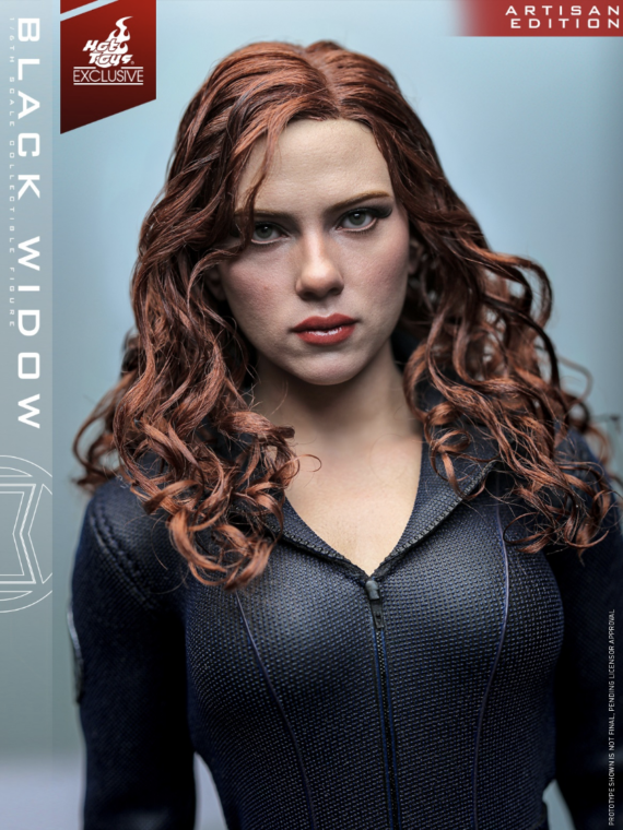 Hot Toys Iron Man 2 Black Widow Artisan Version action figure doll 1/6 28 cm