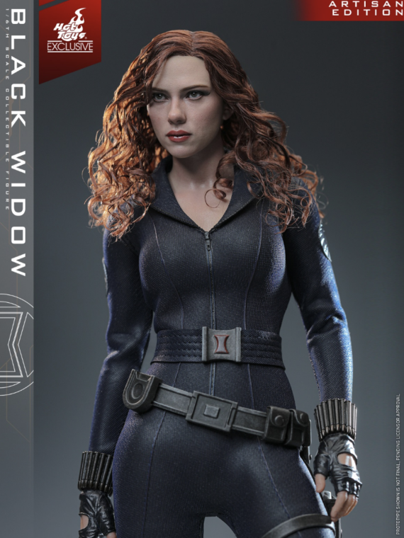 Hot Toys Iron Man 2 Black Widow Artisan Version action figure doll 1/6 28 cm