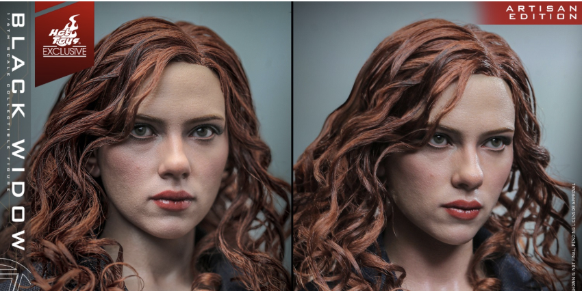 Hot Toys Iron Man 2 Black Widow Artisan Version action figure doll 1/6 28 cm