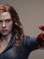 Hot Toys Iron Man 2 Black Widow Artisan Version action figure doll 1/6 28 cm