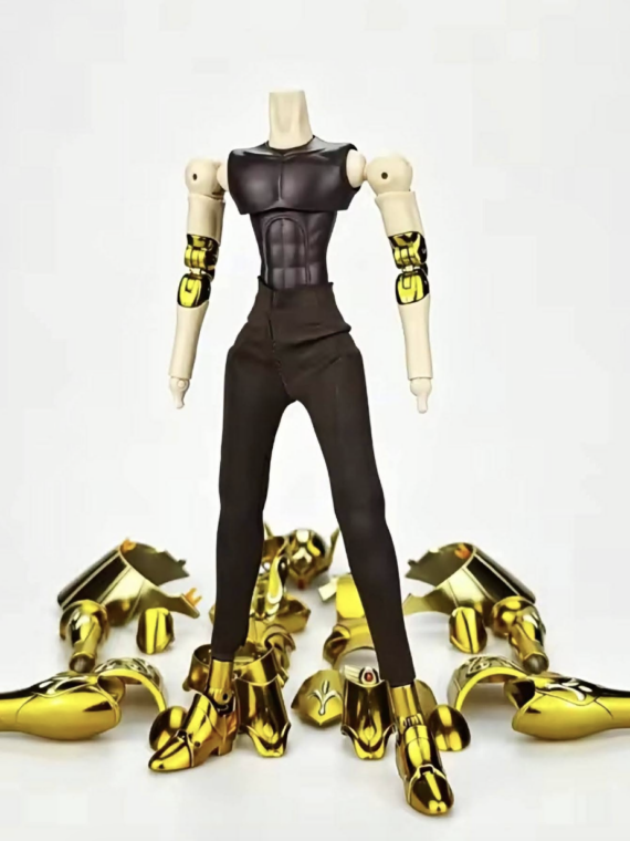 Mst Saint Seiya Virgo Shaka plus EXM action figure 25 cm abs/metallo/stoffa