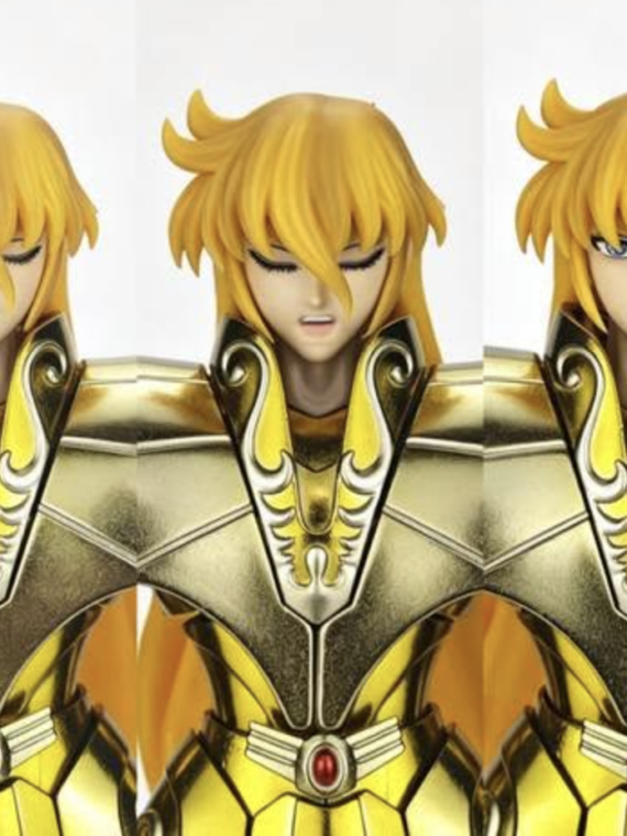 Mst Saint Seiya Virgo Shaka plus EXM action figure 25 cm abs/metallo/stoffa