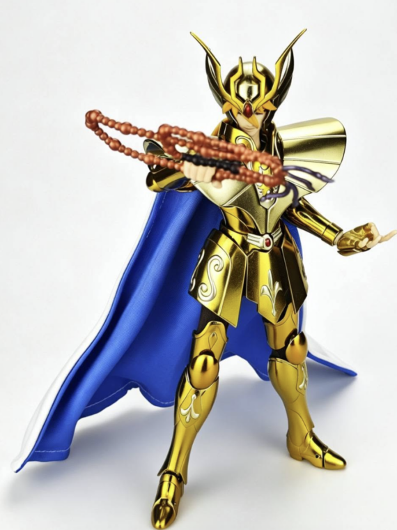 Mst Saint Seiya Virgo Shaka plus EXM action figure 25 cm abs/metallo/stoffa