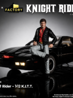 Factory Entertainment/Ramen Toy Knight Rider Supercar 1:12 Scale Kitt Vehicle & Michael Knight Action Figure