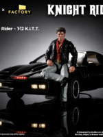 Factory Entertainment/Ramen Toy Knight Rider Supercar 1:12 Scale Kitt Vehicle & Michael Knight Action Figure