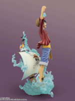 Bandai One Piece Monkey D Luffy Setting Out For The New World Figuartszero Startune pvc 25 cm