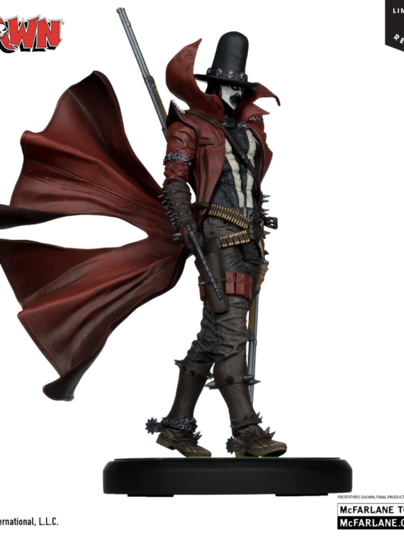 Mcfarlane Toys Spawn Black White & Red All Over Gunslinger Spawn By Todd Mcfarlane Resin Statue