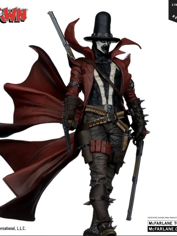 Mcfarlane Toys Spawn Black White & Red All Over Gunslinger Spawn By Todd Mcfarlane Resin Statue