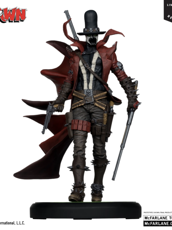 Mcfarlane Toys Spawn Black White & Red All Over Gunslinger Spawn By Todd Mcfarlane Resin Statue