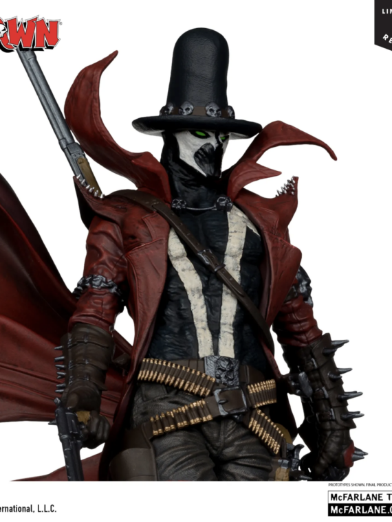 Mcfarlane Toys Spawn Black White & Red All Over Gunslinger Spawn By Todd Mcfarlane Resin Statue