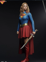 Inart Supergirl (2026) Supergirl action figure doll Artisan version silicone/stoffa 29 cm