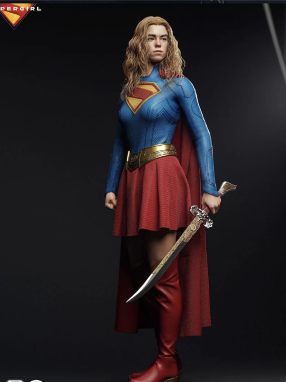 Inart Supergirl (2026) Supergirl action figure doll Artisan version silicone/stoffa 29 cm