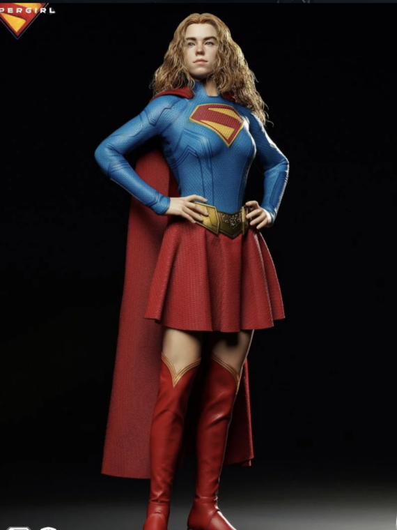 Inart Supergirl (2026) Supergirl action figure doll Artisan version silicone/stoffa 29 cm