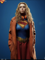 Inart Supergirl (2026) Supergirl action figure doll Artisan version silicone/stoffa 29 cm