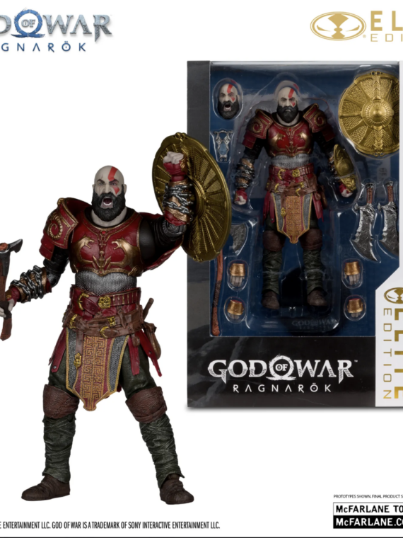 McFarlane Toys Mcfarlane Elite Edition 7inch God Of War Kratos Ares Armor Figure 17 cm