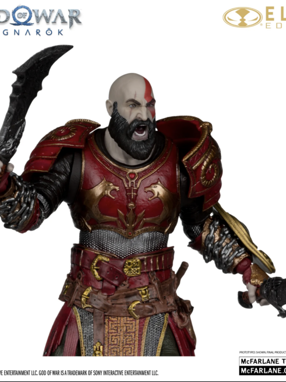 McFarlane Toys Mcfarlane Elite Edition 7inch God Of War Kratos Ares Armor Figure 17 cm