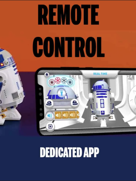 Clementoni Star Wars R2-d2 Interactive Droid 1/3 Replica 31 cm pvc