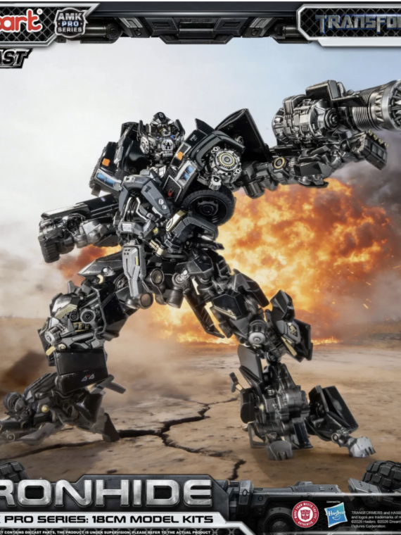 Yolopark Transformers 2007 Ironhide Amk Pro Model Kit abs/metallo 18 cm
