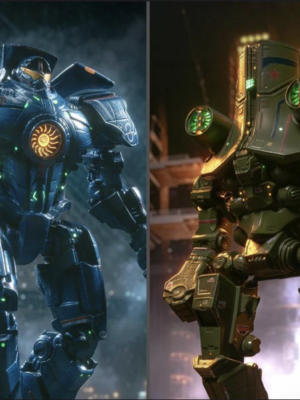 Star Ace Pacific Rim Gipsy Danger & Cherno Alpha Defostyle Figure Dx Twin Pack action figure