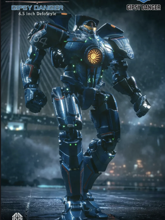 Star Ace Pacific Rim Gipsy Danger & Cherno Alpha Defostyle Figure Dx Twin Pack action figure