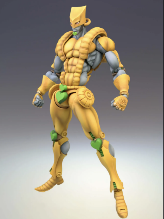 Medicos Jojo Bizarre Adventure 3 The World Chozokado Action Figure Rerun pvc 16 cm