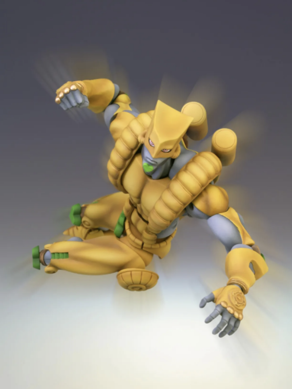 Medicos Jojo Bizarre Adventure 3 The World Chozokado Action Figure Rerun pvc 16 cm