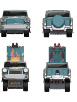 The Loyal Subjects M.a.s.k. Hurricane Vehicle replica pvc