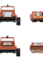 The Loyal Subjects M.a.s.k. Gator Vehicle replica pvc